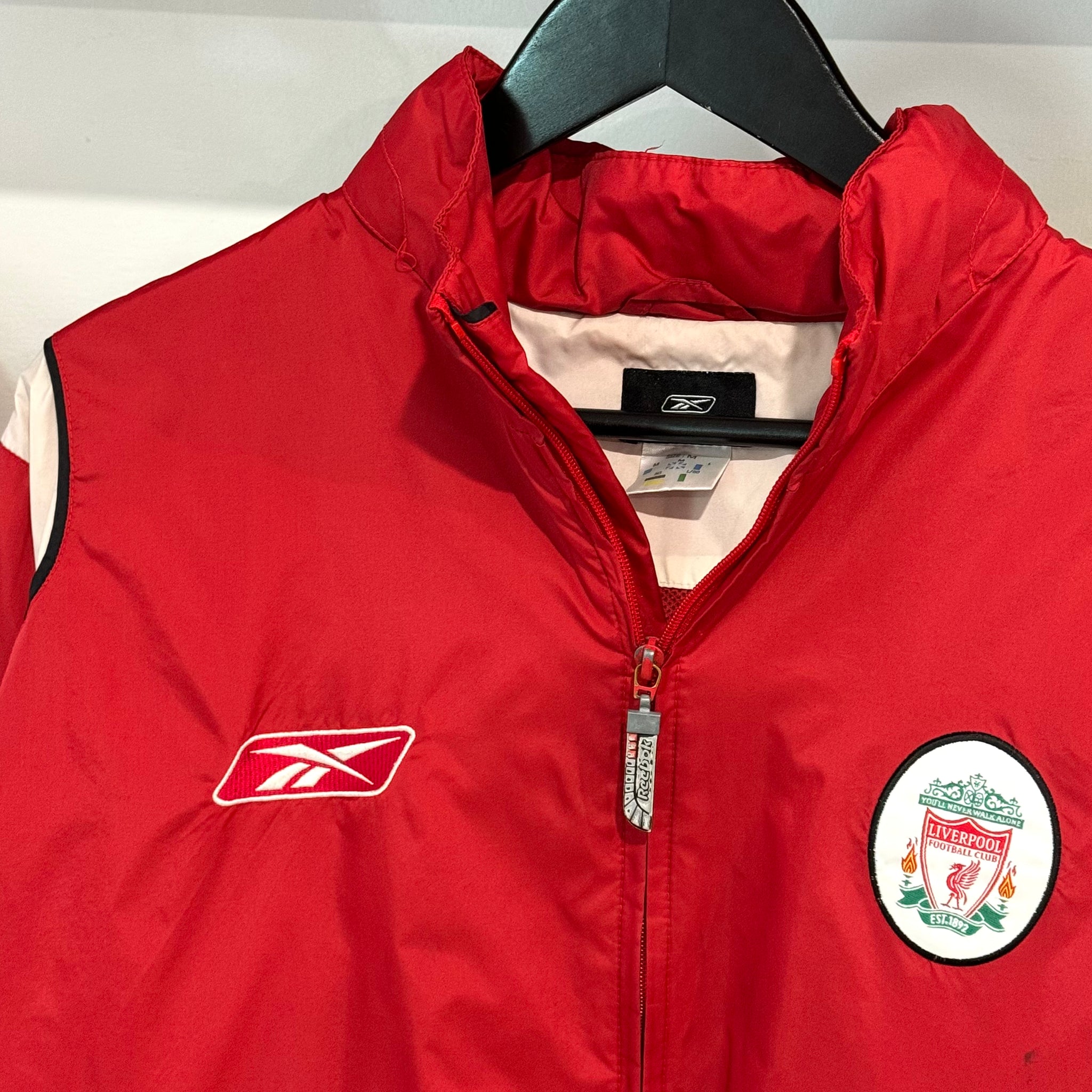 2003/04 REEBOK LIVERPOOL F.C. RAIN JACKET - L