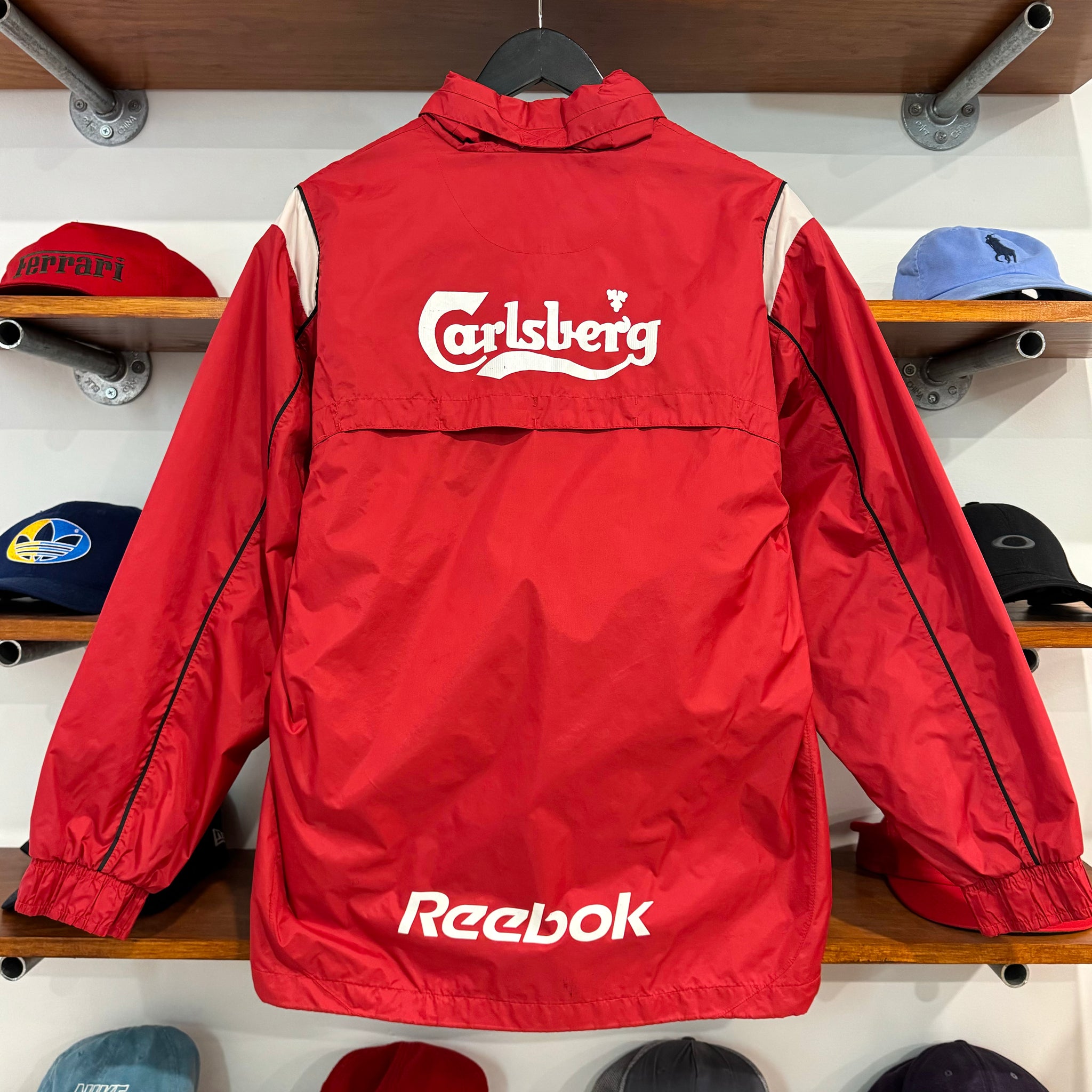 2003/04 REEBOK LIVERPOOL F.C. RAIN JACKET - L