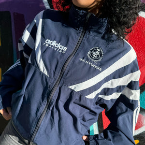 1990'S ADIDAS TRAINING CARLTON F.C JACKET - S/M
