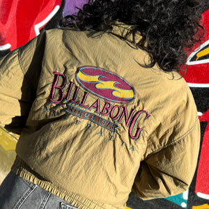 1990'S BILLABONG EMBROIDERED JACKET - M