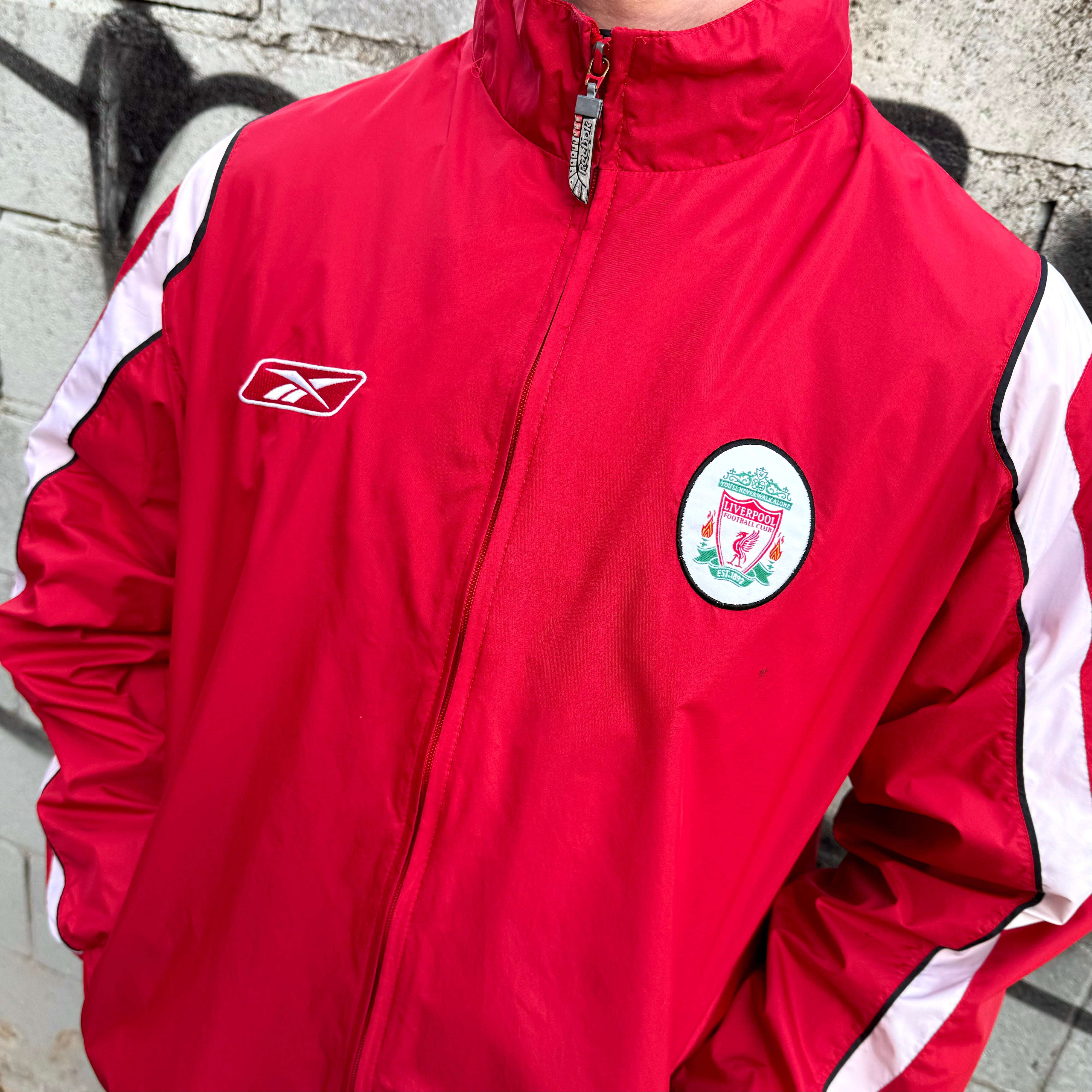 Liverpool fc rain jacket best sale