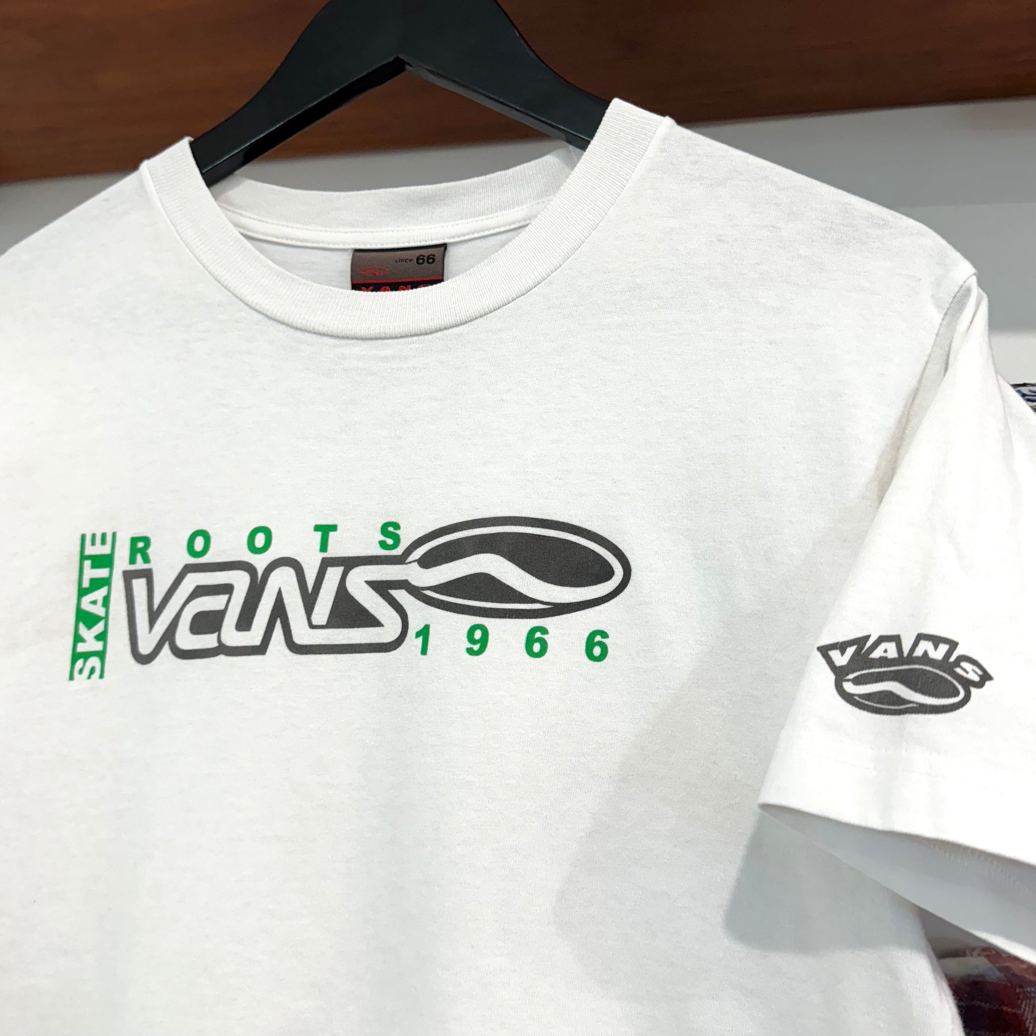 1990'S VANS SKATE ROOTS TEE - M