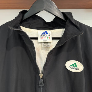 1990'S ADIDAS LOGO 3 STRIPE JACKET - XL