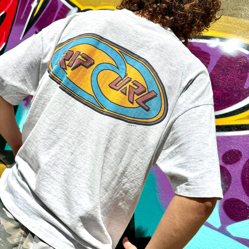 1993 RIP CURL GRAPHIC TEE - L/XL