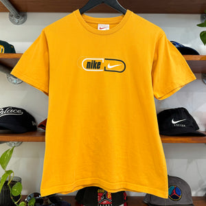 1990'S NIKE FELT GRAPHIC TEE - XS