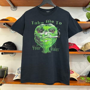 1990'S ALIEN 'TAKE ME TO YOUR DEALER' TEE - M