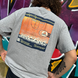 1990'S ADIDAS 'BASELINE RECORDS' GRAPHIC TEE - L