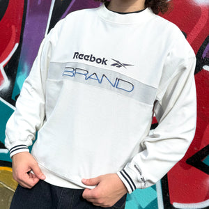 2000'S REEBOK EMBROIDERED SWEATSHIRT - M