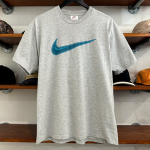 1990'S NIKE CENTRE SWOOSH TEE - M