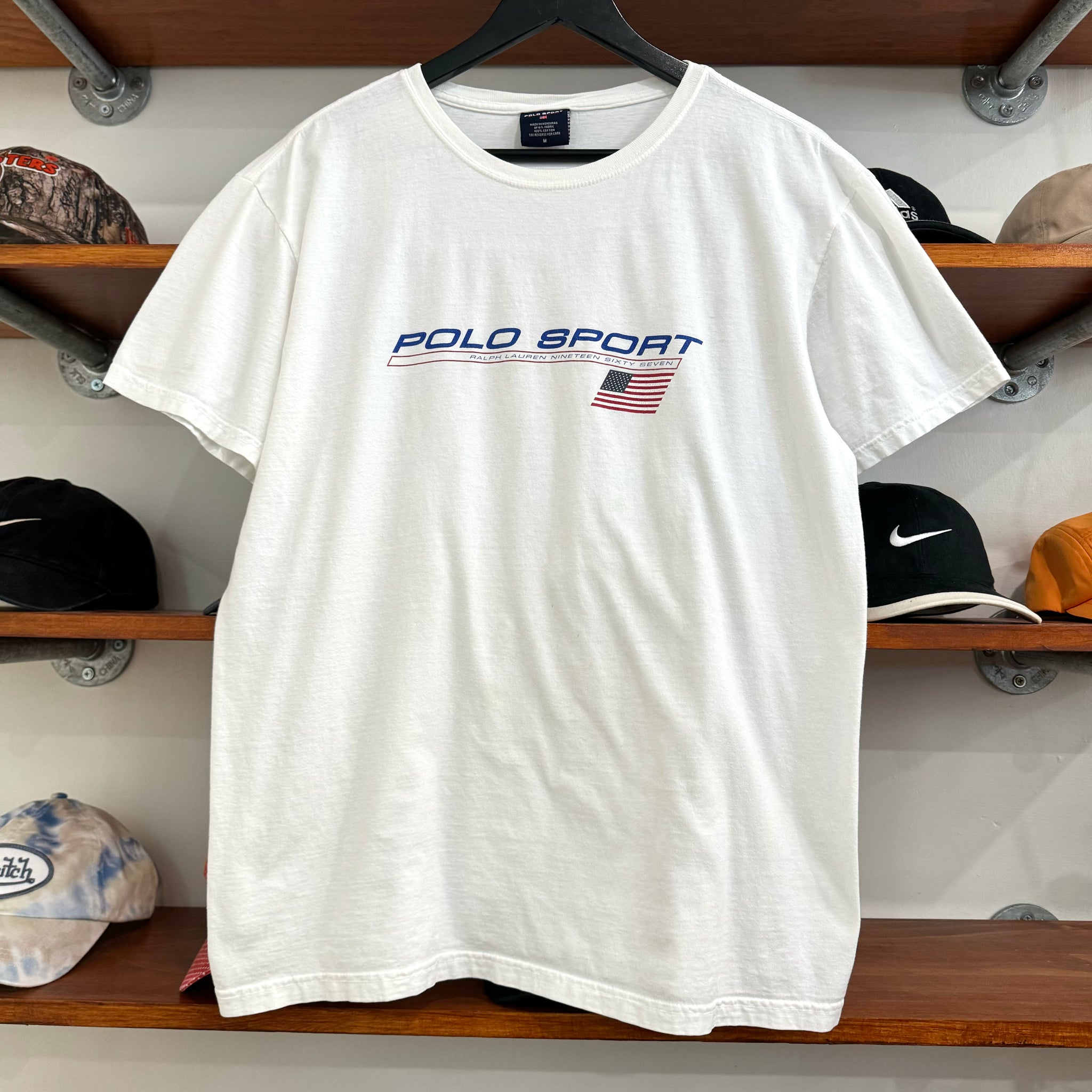 2000'S POLO SPORT RALPH LAUREN GRAPHIC TEE - M