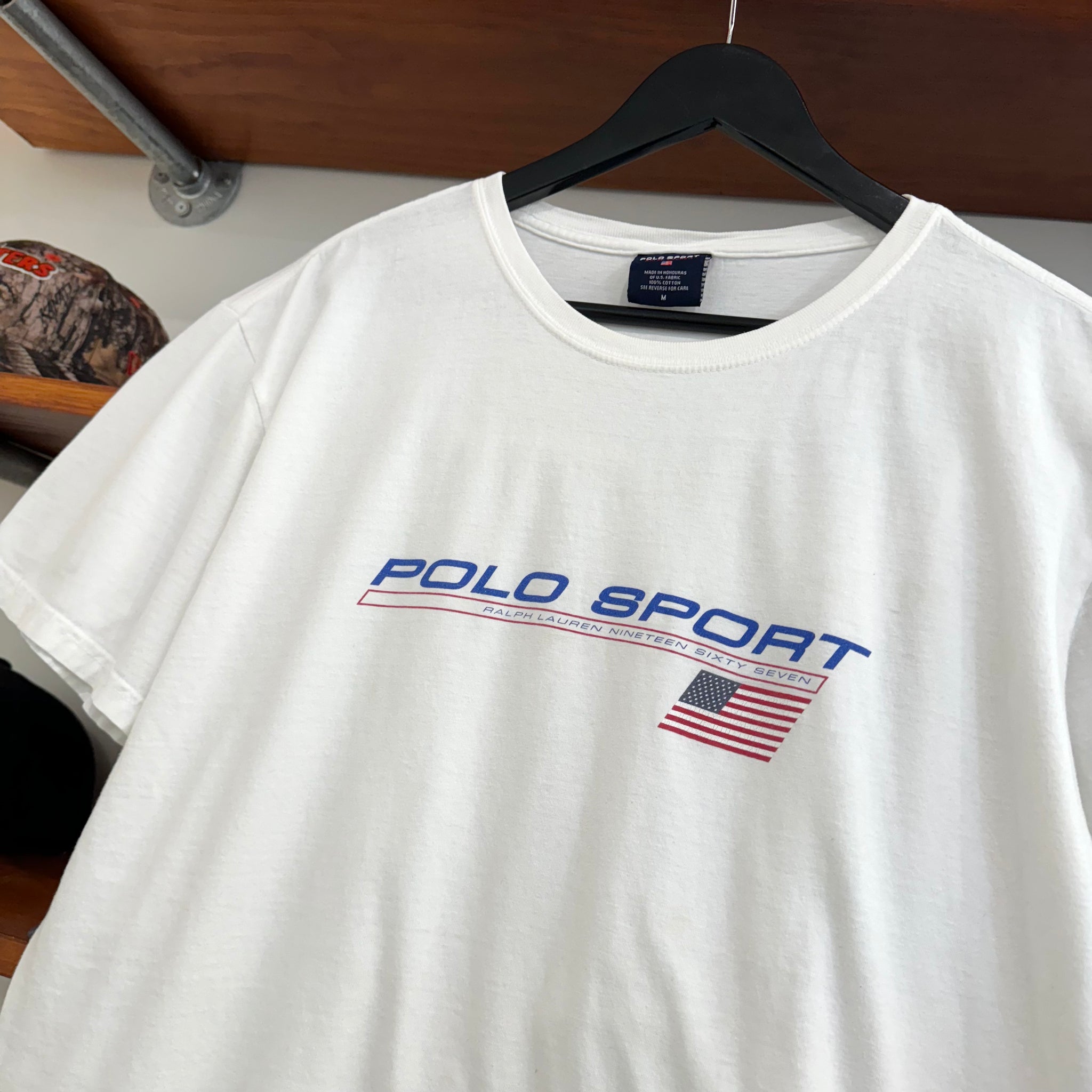 2000'S POLO SPORT RALPH LAUREN GRAPHIC TEE - M
