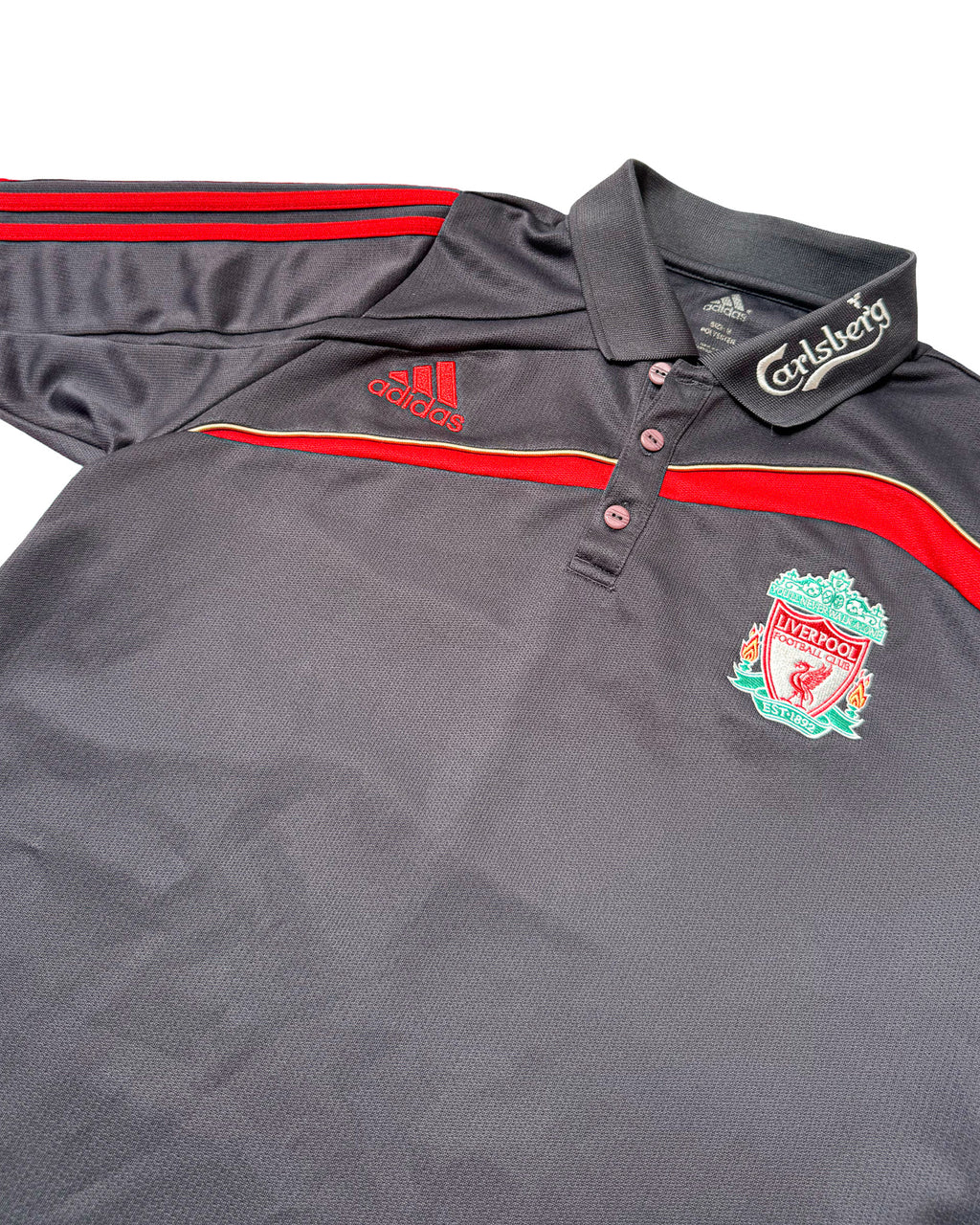 2009 ADIDAS LIVERPOOL F.C POLO SHIRT - M