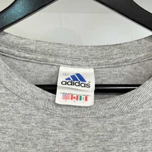 1990'S ADIDAS 'BASELINE RECORDS' GRAPHIC TEE - L