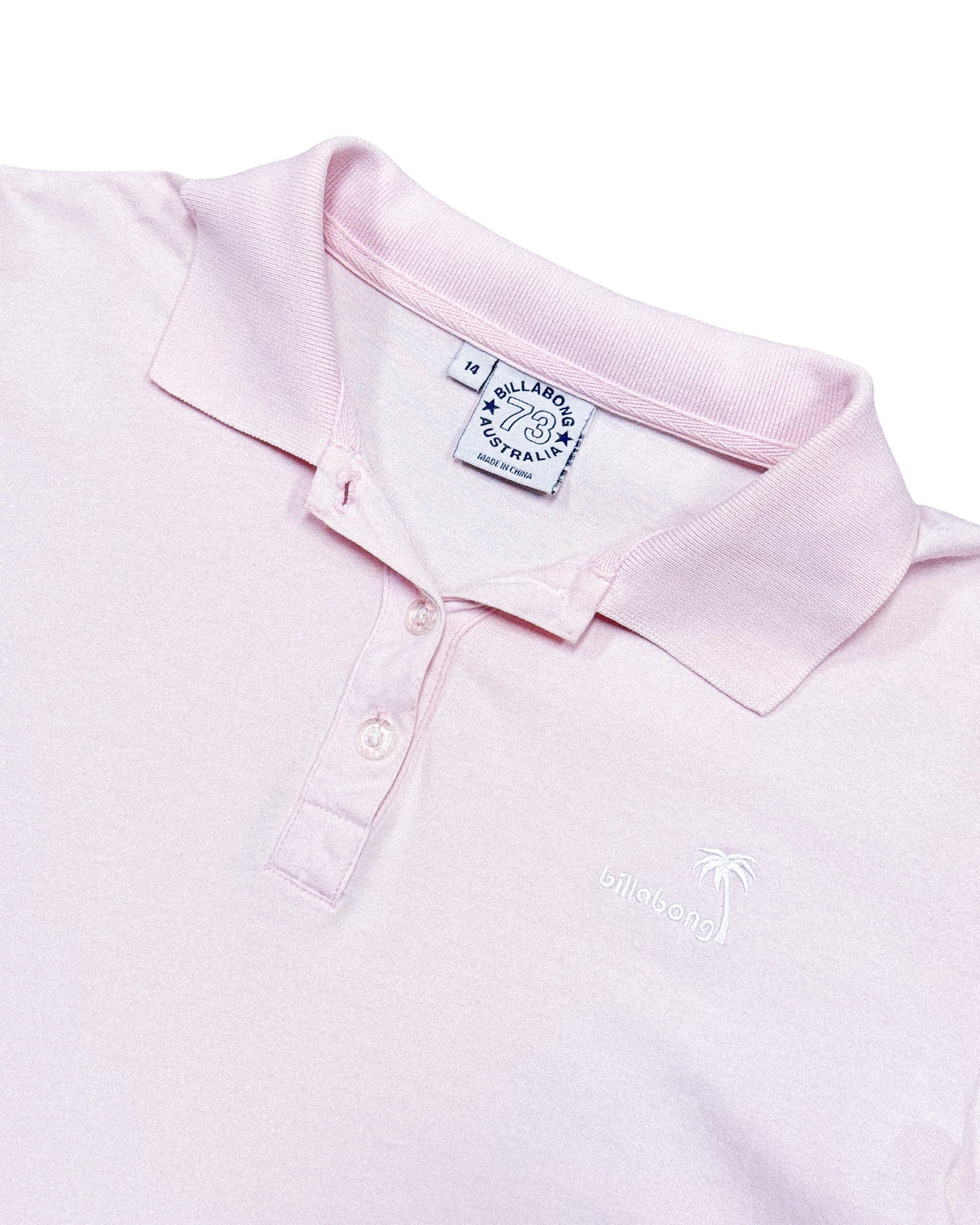 2000'S BILLABONG EMBROIDERED POLO SHIRT - S