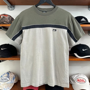 2000'S QUIKSILVER EMBROIDERED TEE - XS