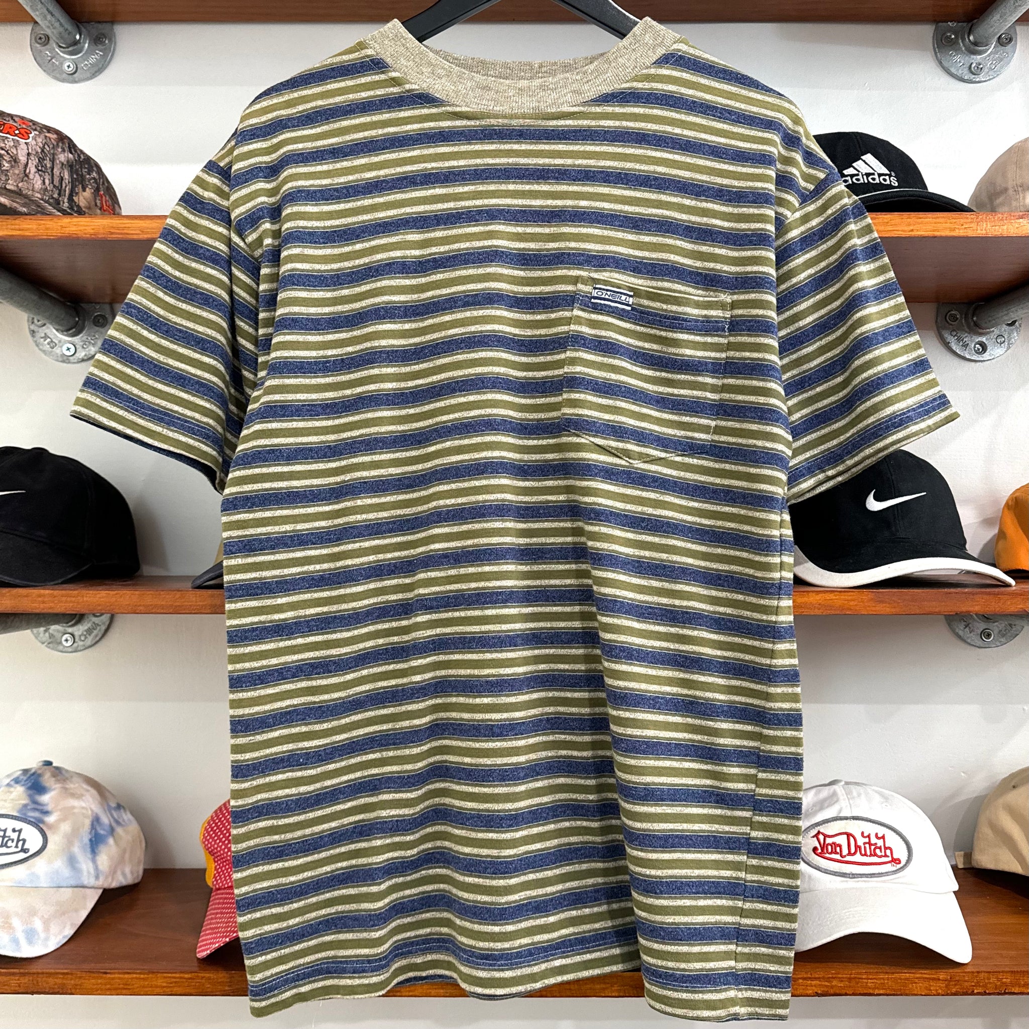 2000'S O'NEILL STRIPED TEE - M