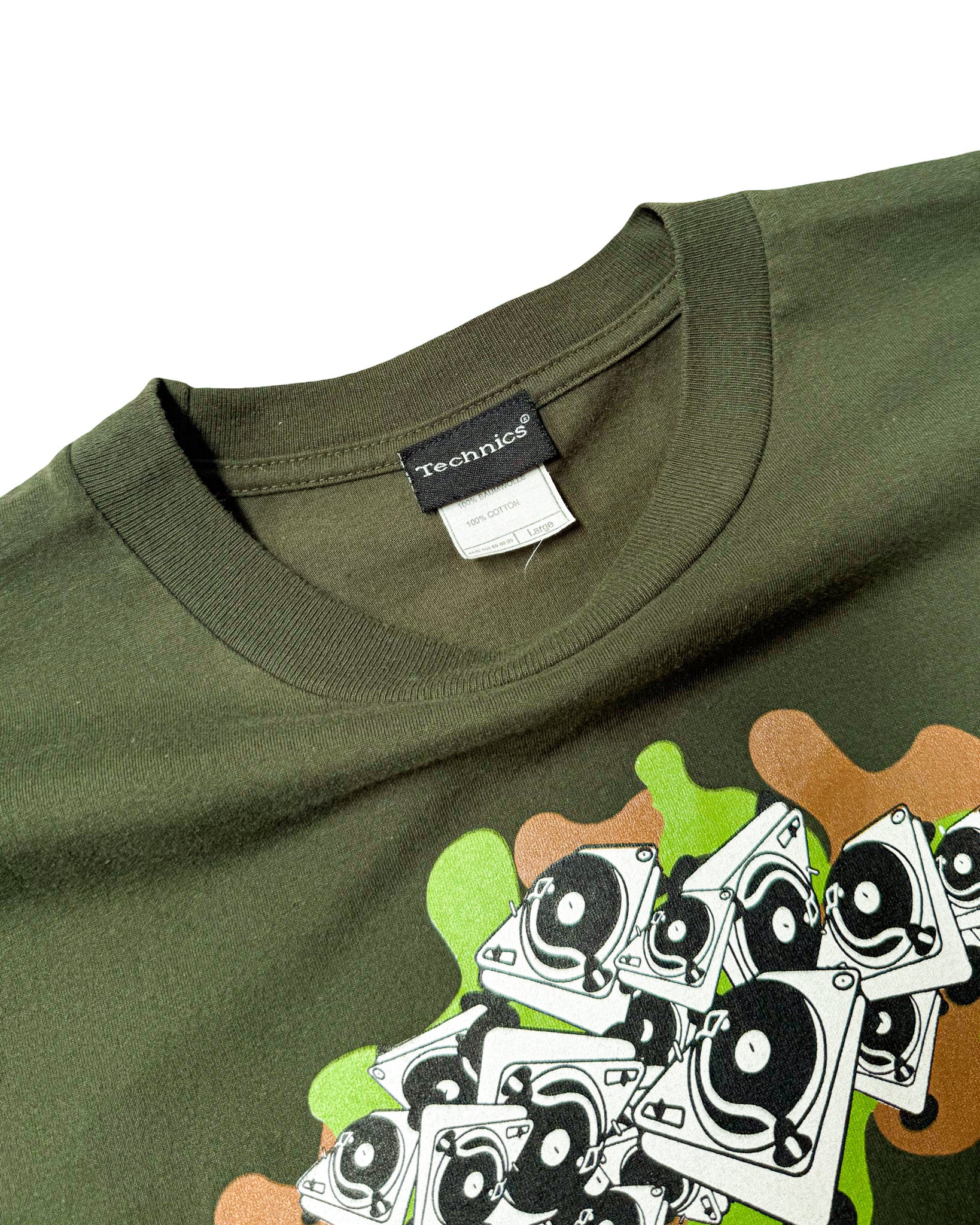 2000'S TECHNICS GRAPHIC TEE - L