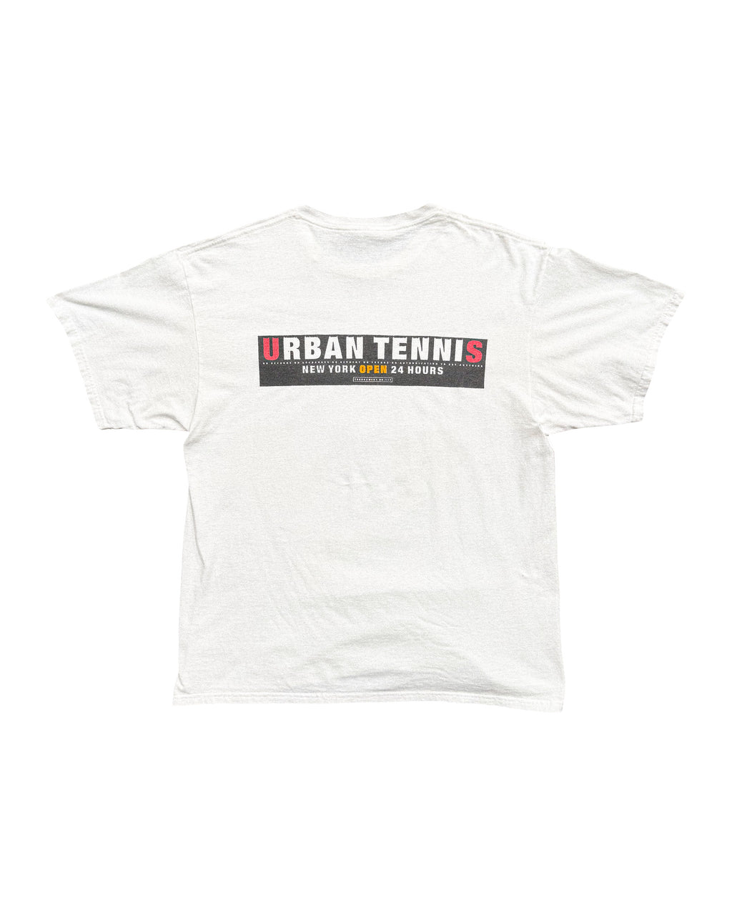 1997 NIKE 'NYC URBAN TENNIS' GRAPHIC TEE - L