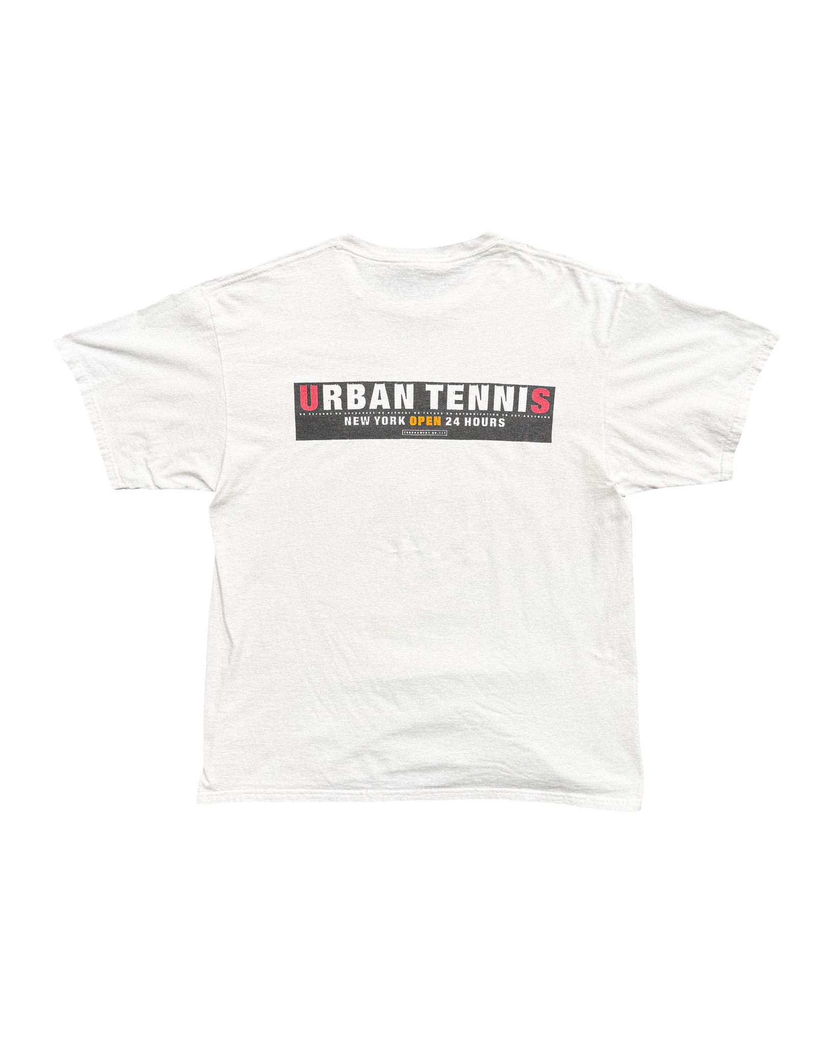 1997 NIKE 'NYC URBAN TENNIS' GRAPHIC TEE - L