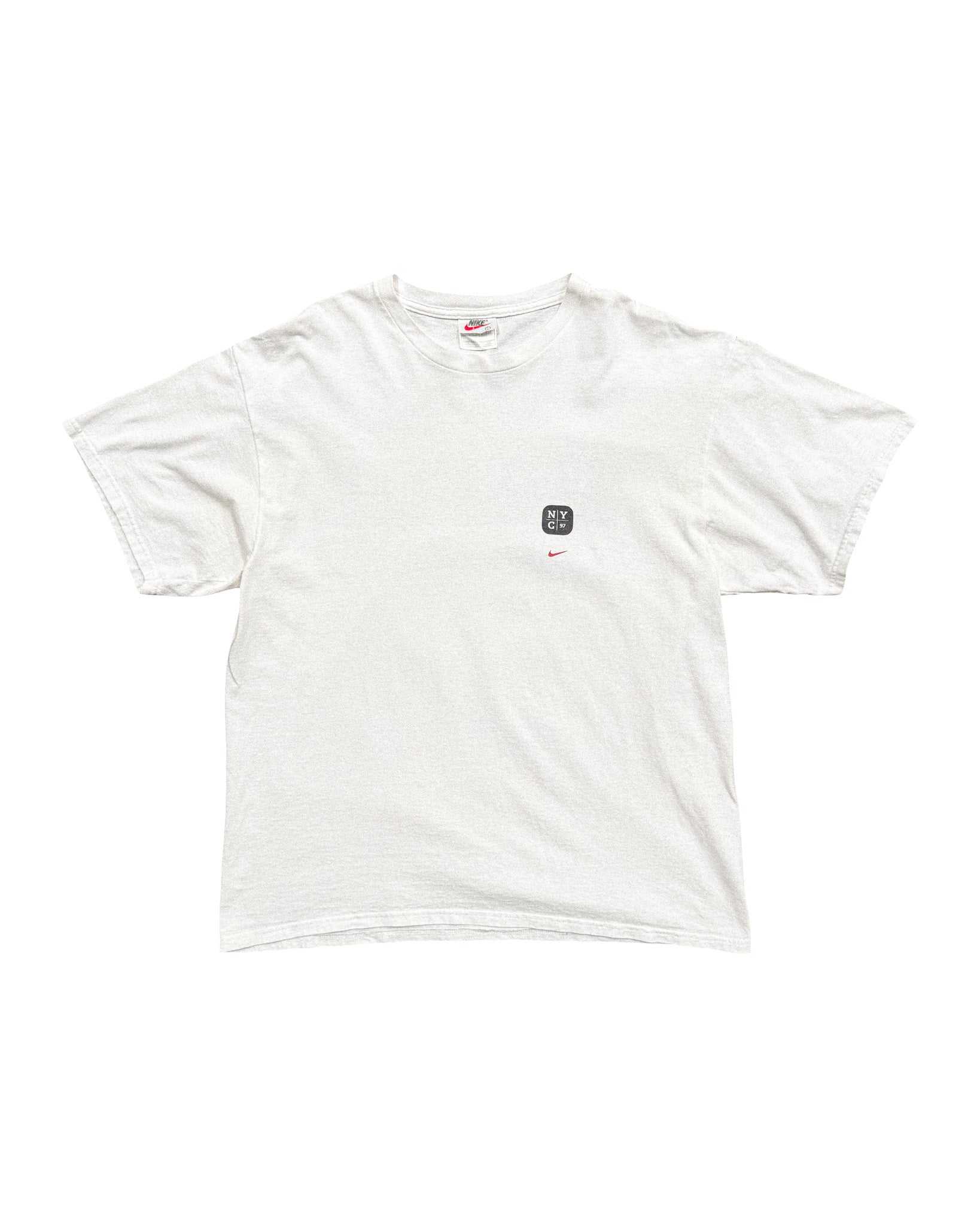 1997 NIKE 'NYC URBAN TENNIS' GRAPHIC TEE - L