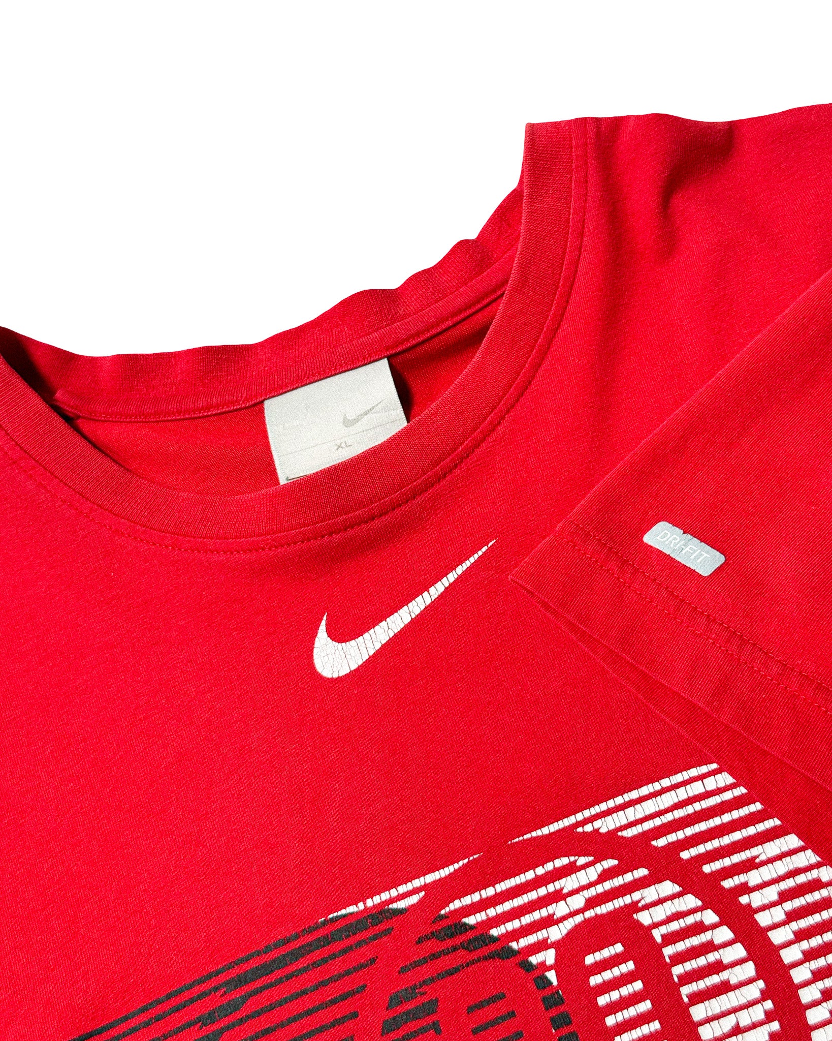 2000'S NIKE T90 'NO PAIN, NO GAIN' GRAPHIC TEE - L