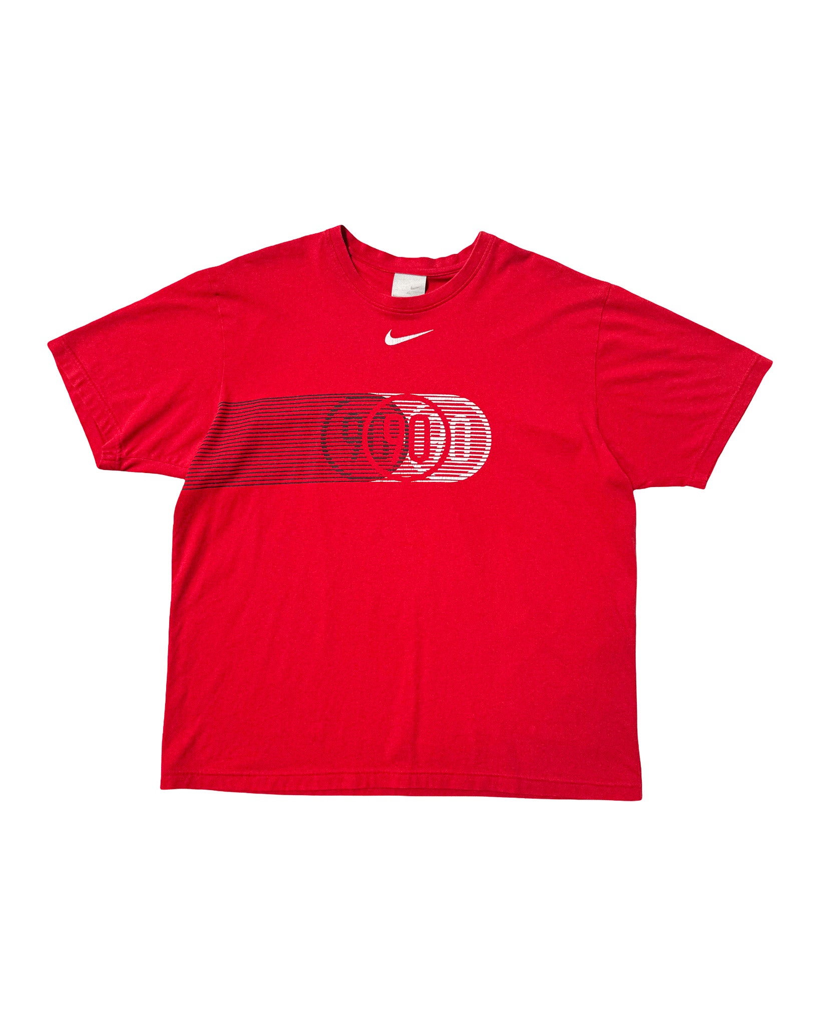 2000'S NIKE T90 'NO PAIN, NO GAIN' GRAPHIC TEE - L