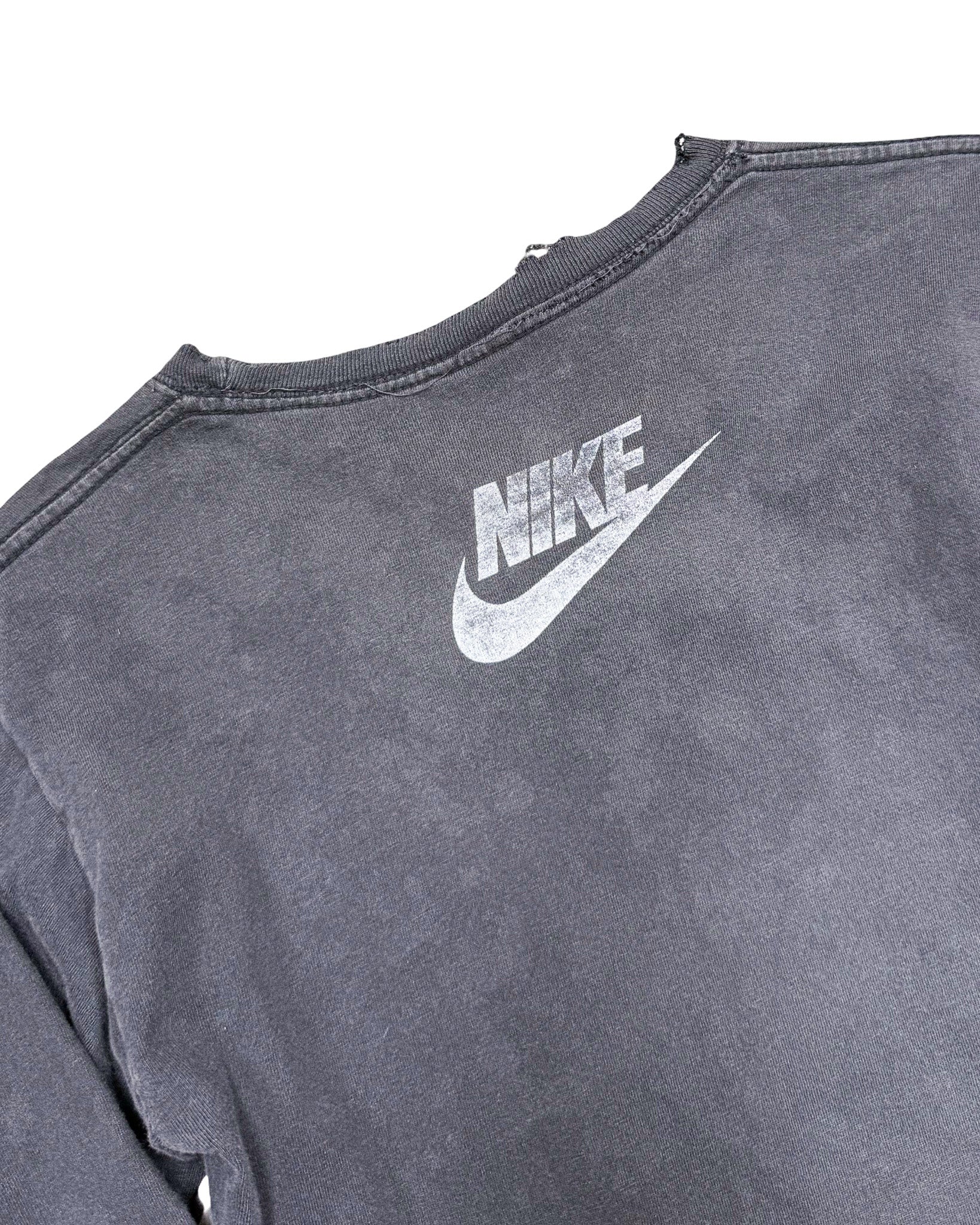 1990'S NIKE 'JUST DO IT' GRAPHIC LONG SLEEVE TEE - S