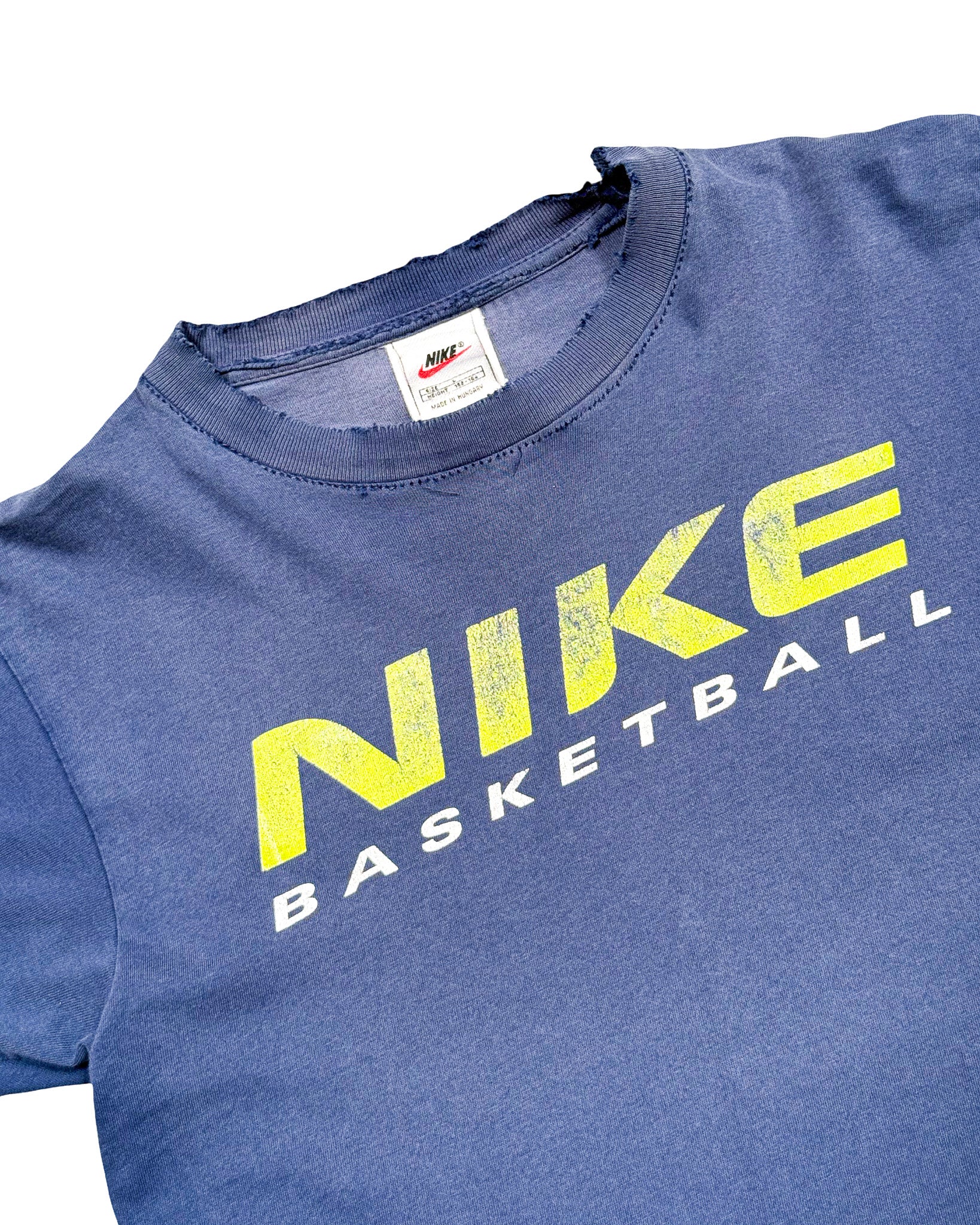 1990'S NIKE BASKETBALL GRAPHIC TEE - S