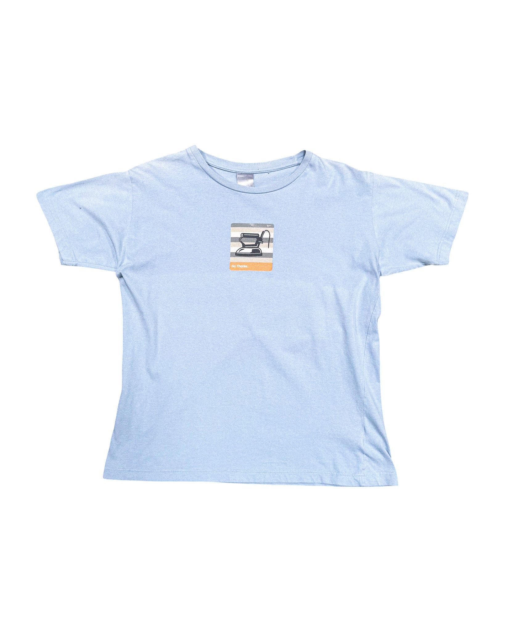 2000'S NIKE 'NO THANKS' GRAPHIC TEE - S/M