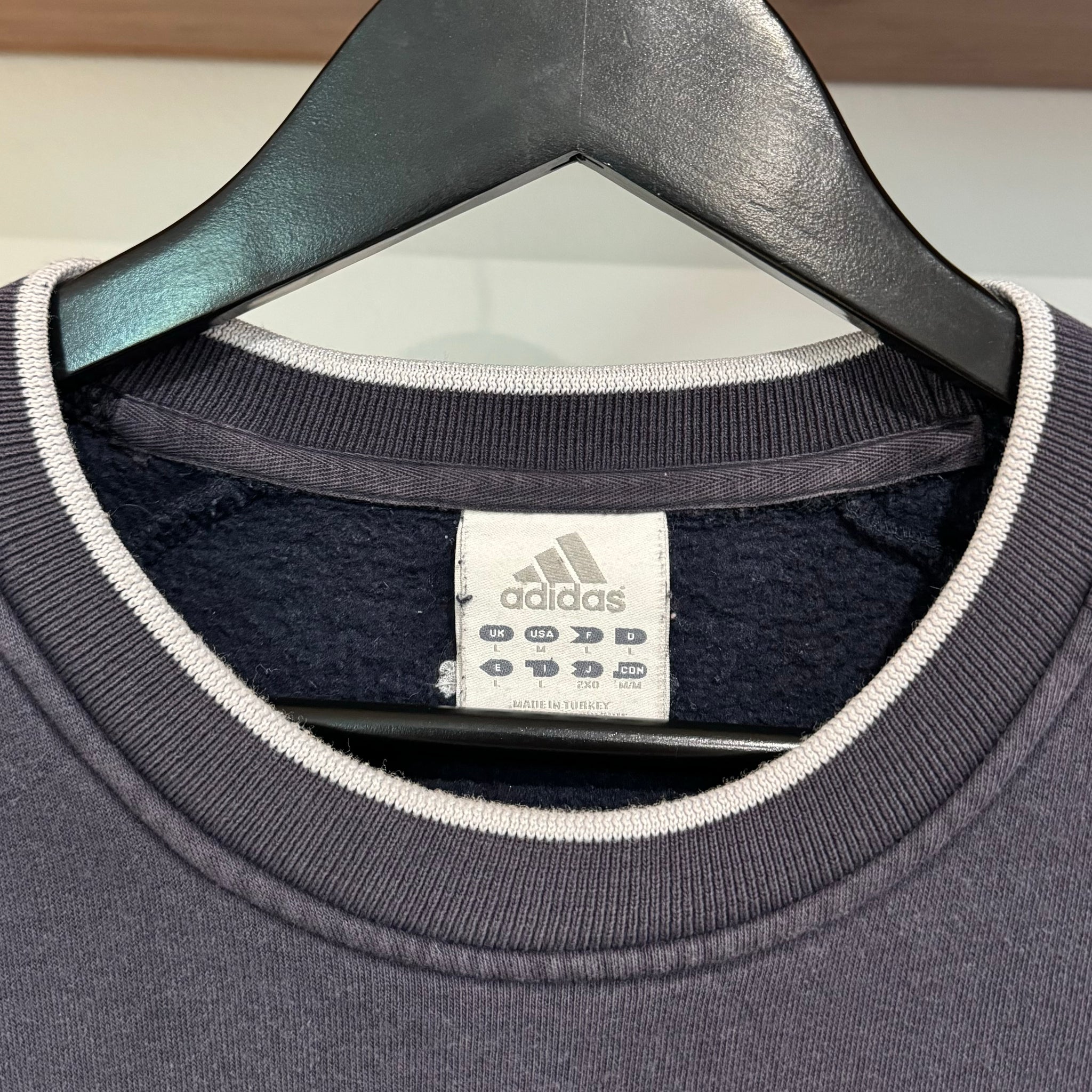 2003 ADIDAS EMBROIDERED SWEATSHIRT - L
