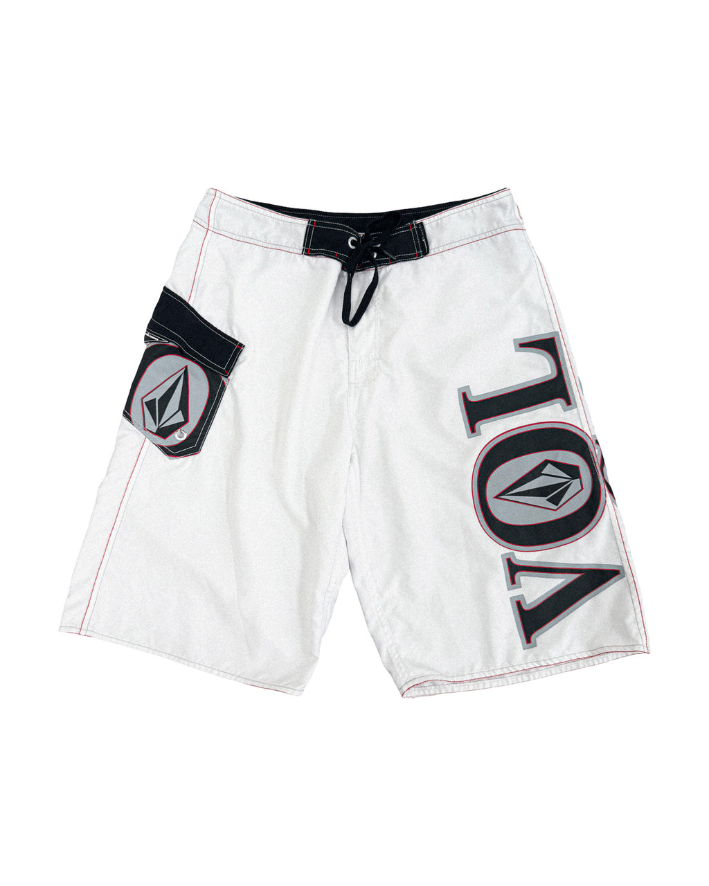 2000'S VOLCOM BIG LOGO BOARD SHORTS - 32
