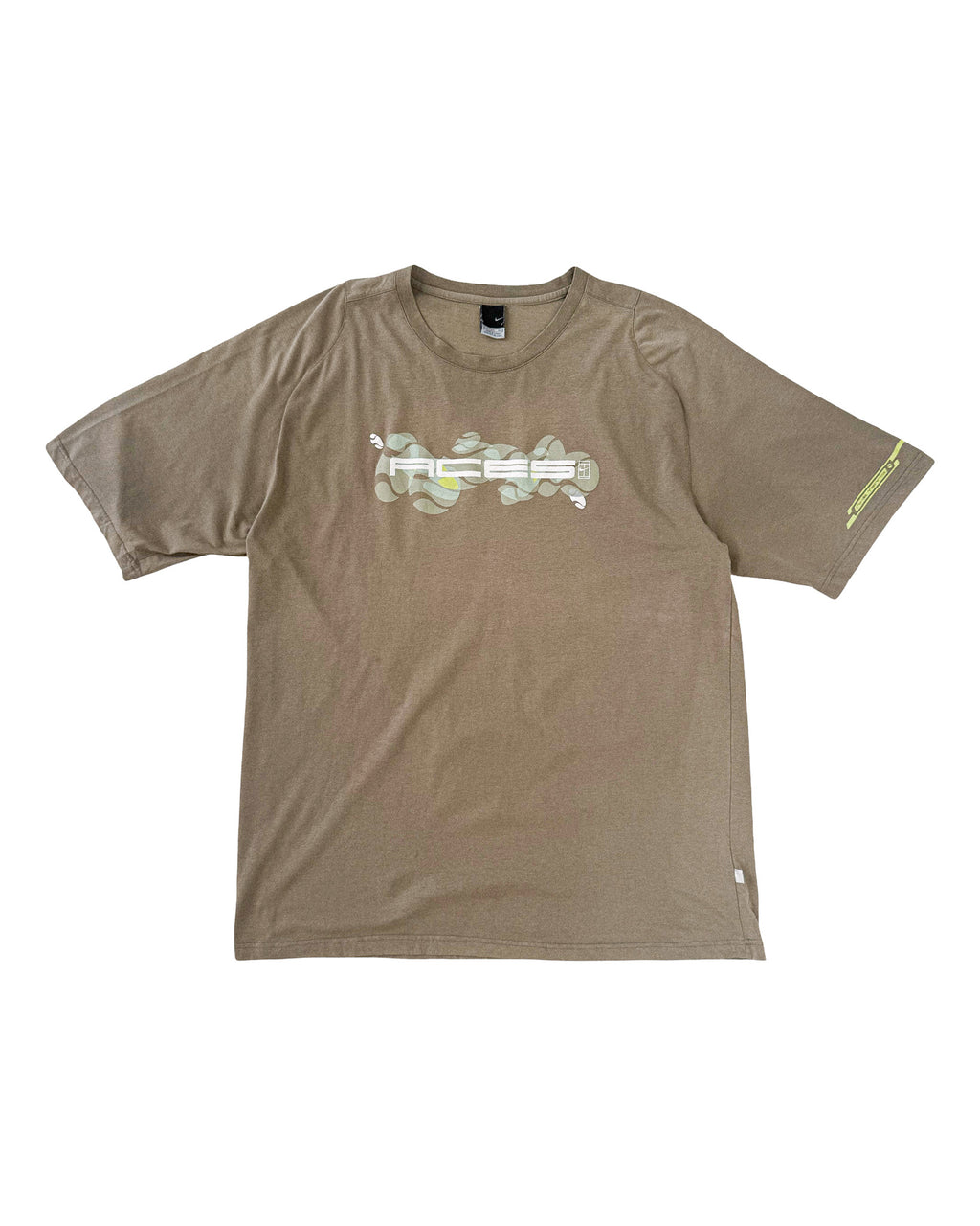 2000'S NIKE CHALLENGE COURT 'ACES' GRAPHIC TEE - XXL