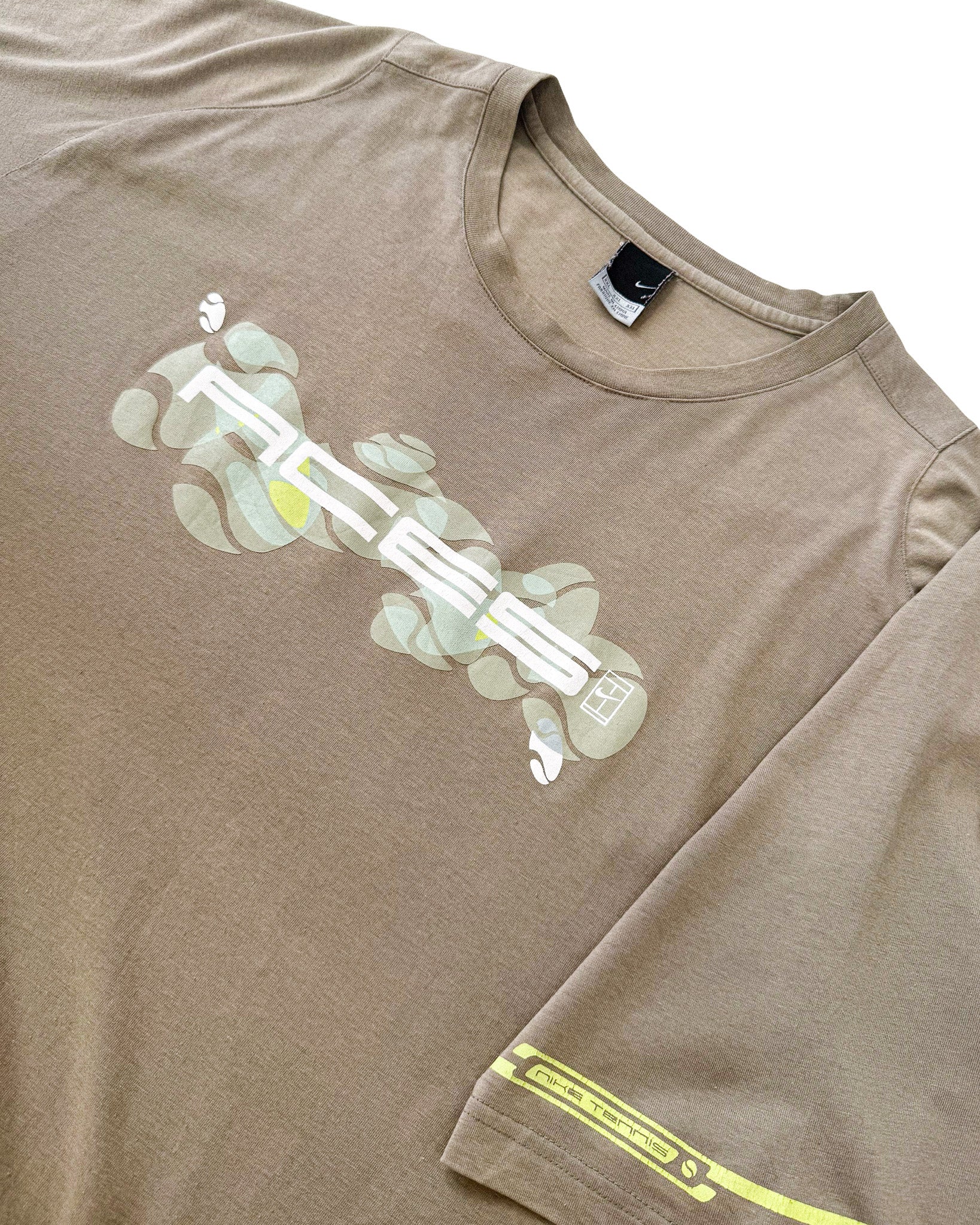 2000'S NIKE CHALLENGE COURT 'ACES' GRAPHIC TEE - XXL