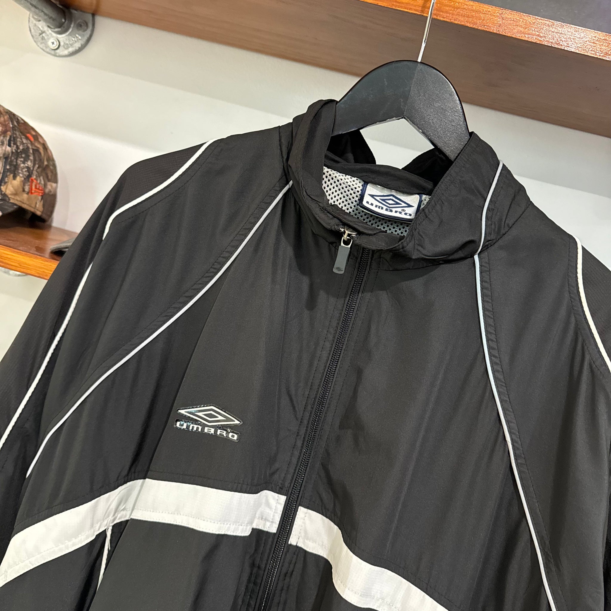 1990'S UMBRO LOGO 3M JACKET - XXL