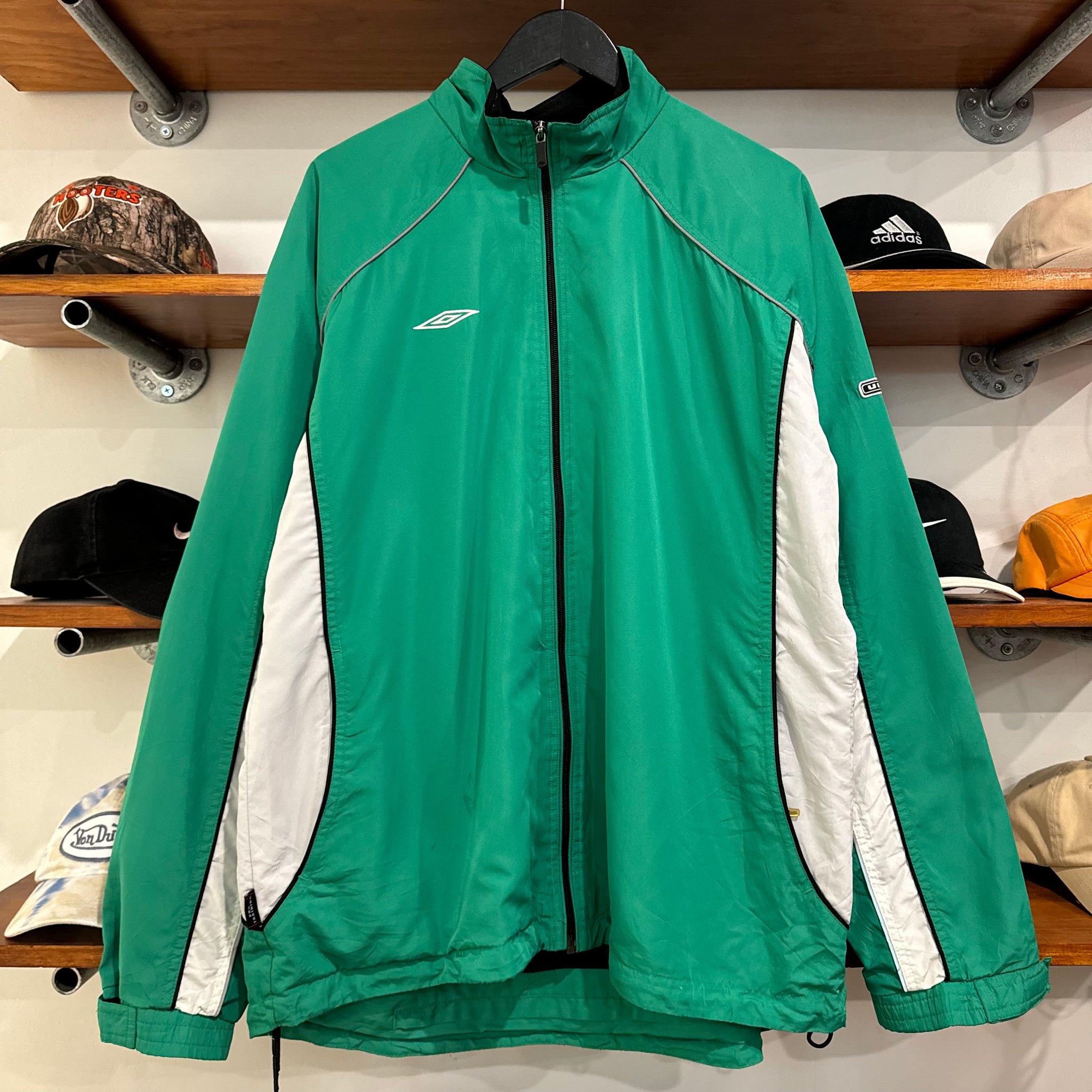 1990'S UMBRO EMBROIDERED JACKET - L/XL