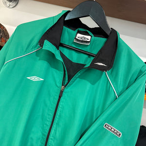 1990'S UMBRO EMBROIDERED JACKET - L/XL