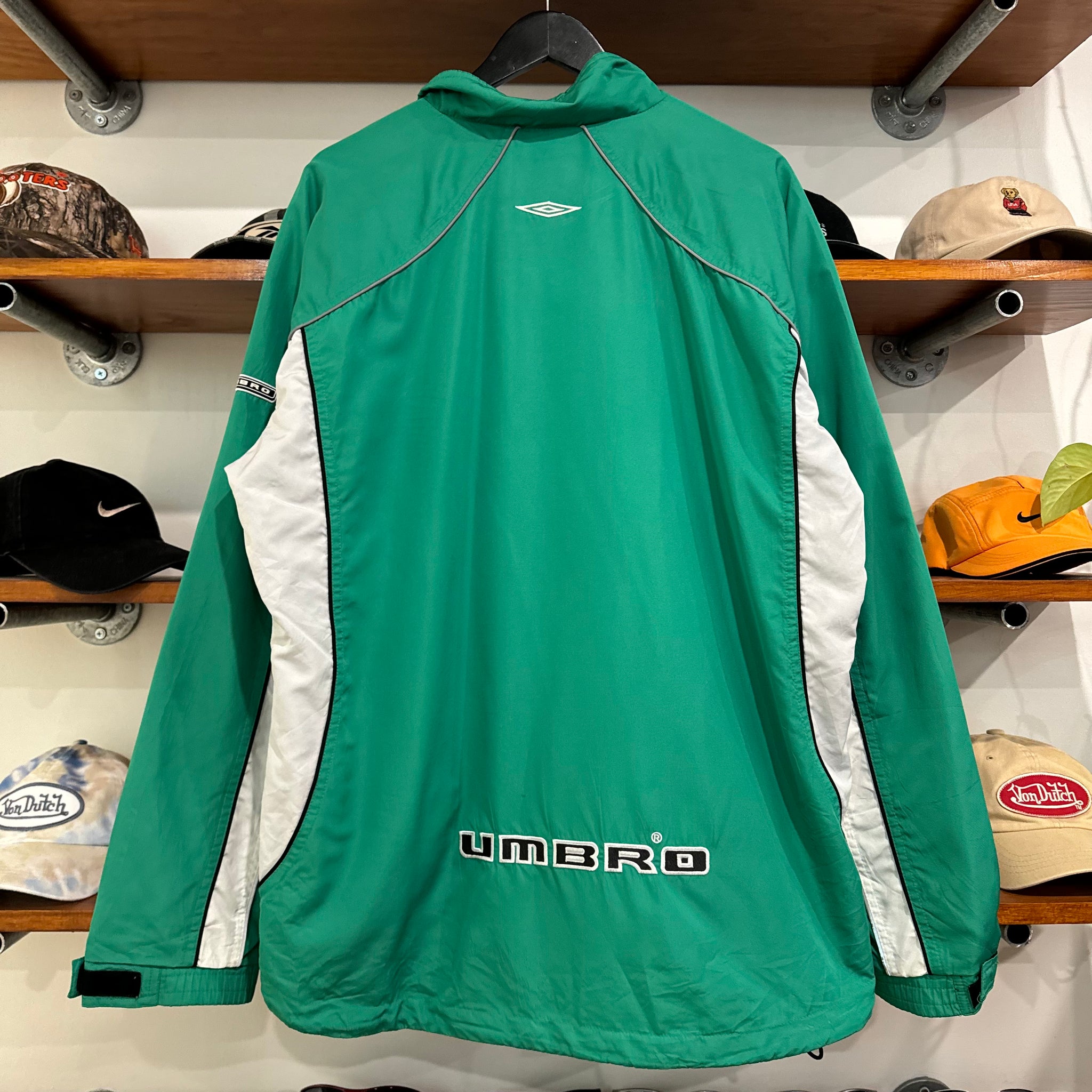1990'S UMBRO EMBROIDERED JACKET - L/XL