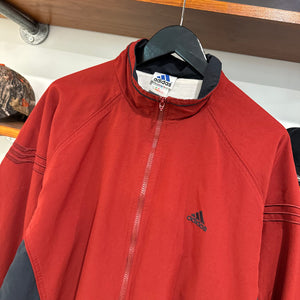 2000'S ADIDAS LOGO TWO-TONE JACKET - L