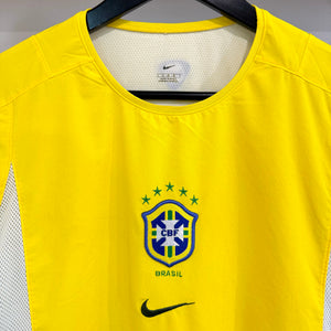 2002 NIKE CBF BRAZIL FOOTBALL JERSEY - L