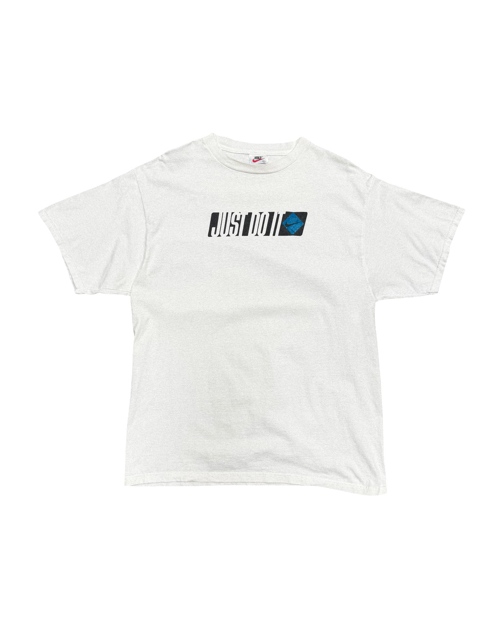 1990'S NIKE JUST DO IT GRAPHIC TEE - L