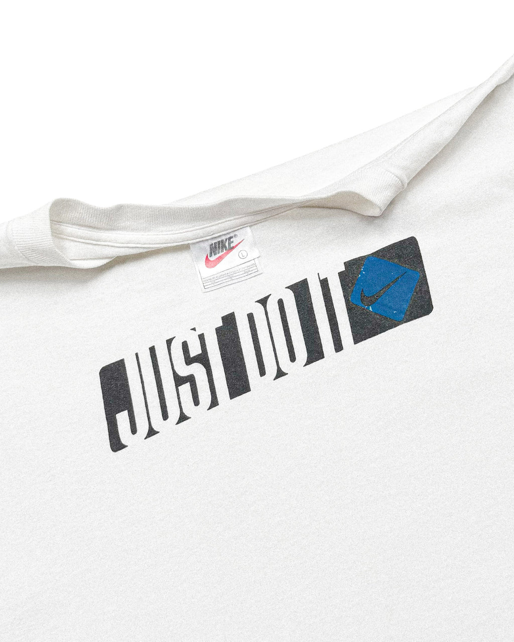 1990'S NIKE JUST DO IT GRAPHIC TEE - L