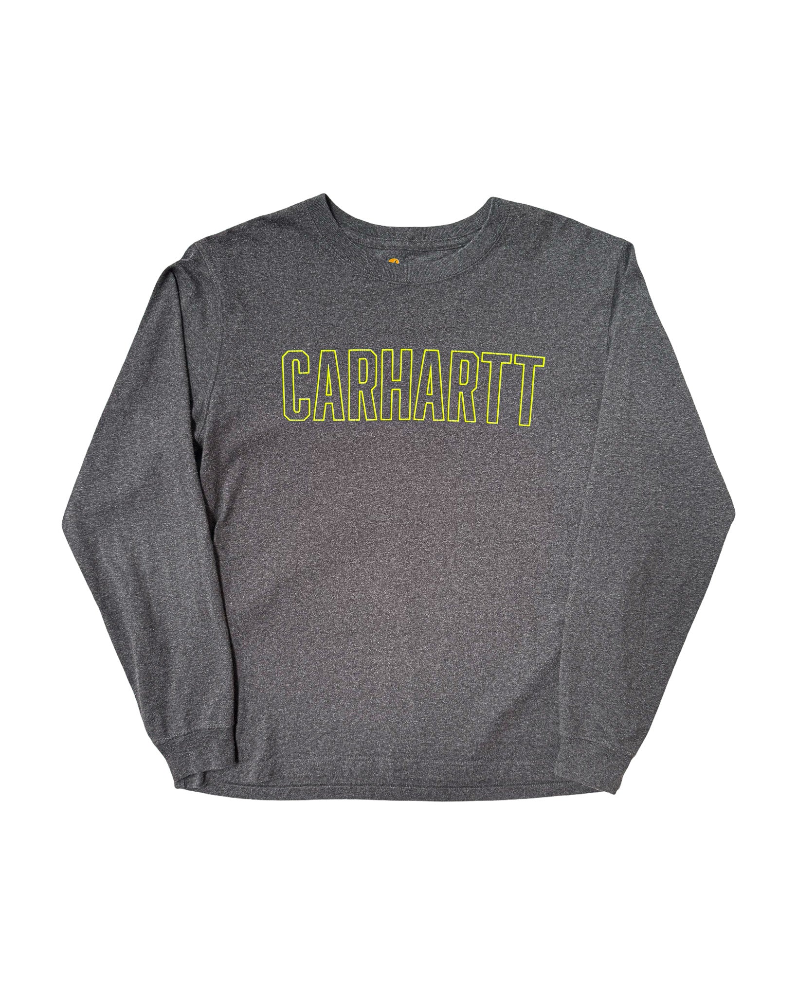 2000'S CARHARTT SPELLOUT LONG SLEEVE TEE - L