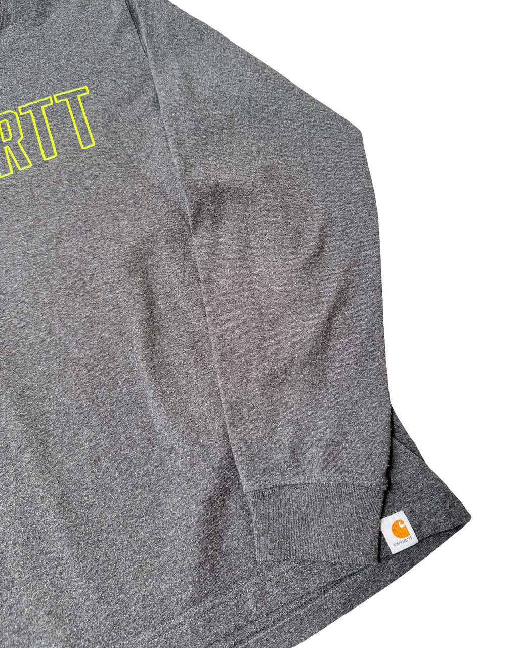 2000'S CARHARTT SPELLOUT LONG SLEEVE TEE - L