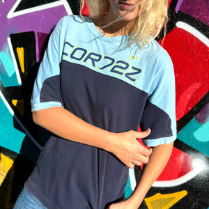 2000'S NIKE COR72Z TWO-TONE TEE - L