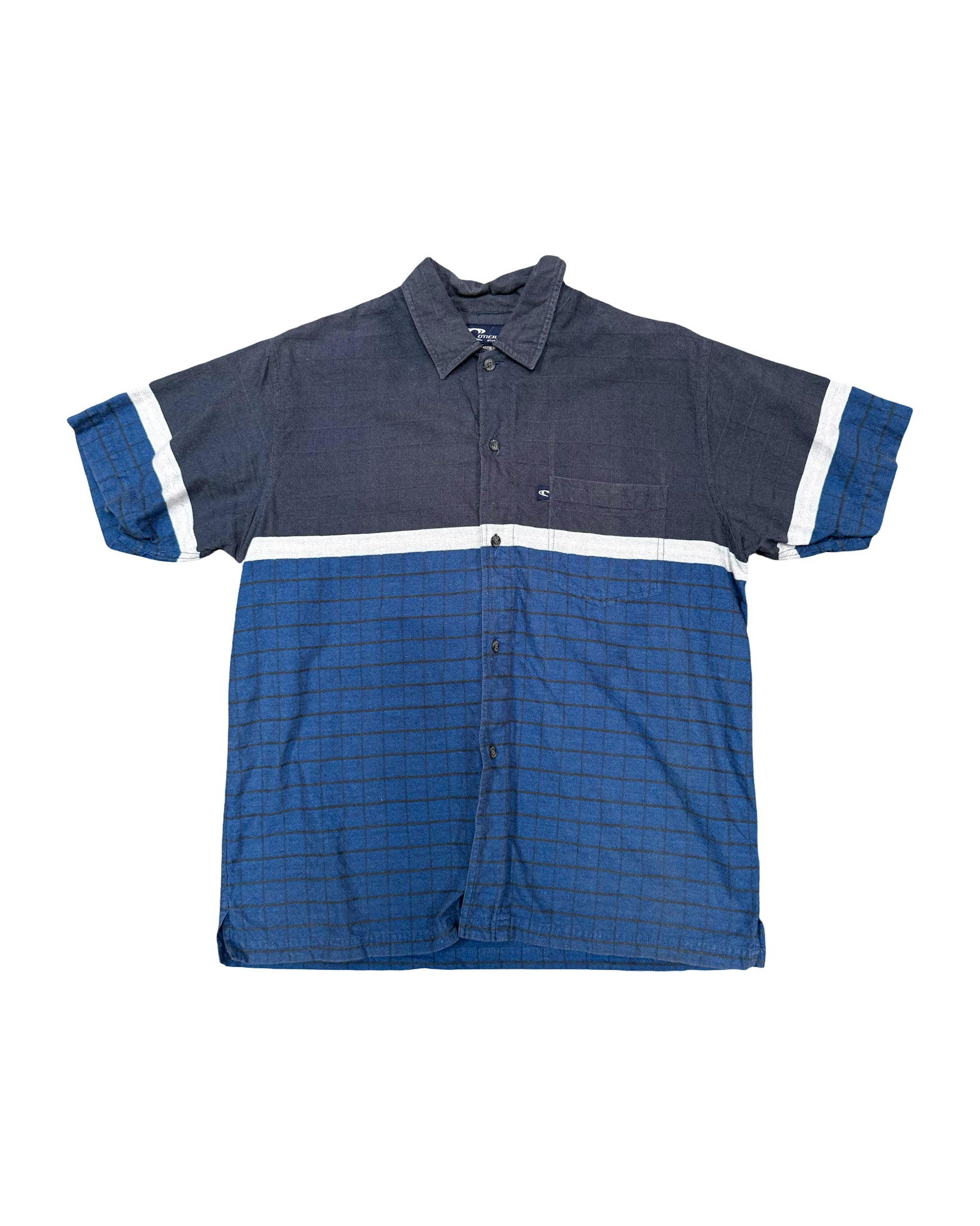 2000'S O'NEILL TWO TONE BUTTON UP - M/L