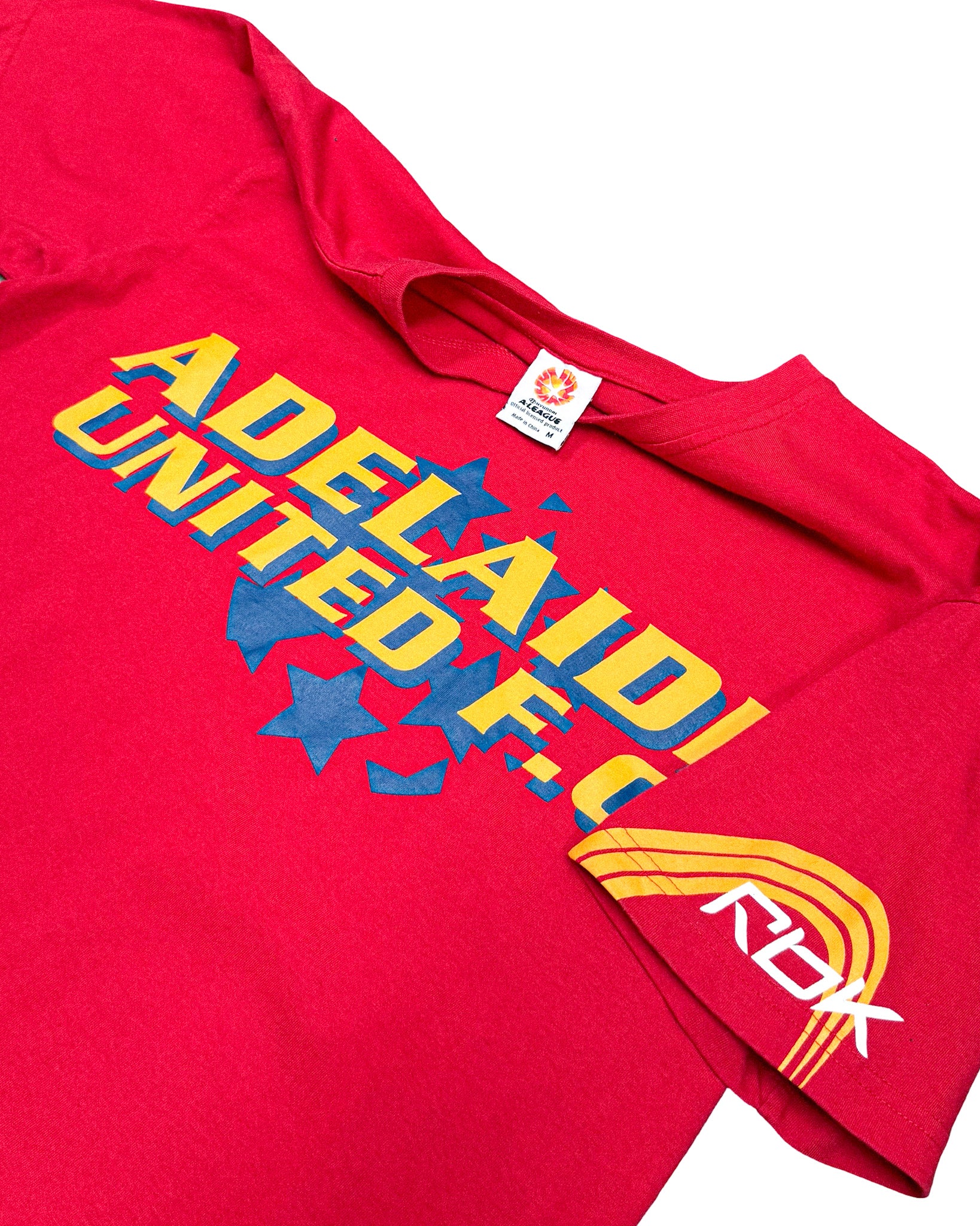 2000'S REEBOK ADELAIDE UNITED F.C GRAPHIC TEE - M