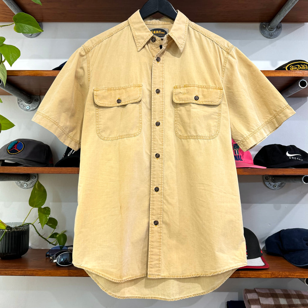 1990'S R.M. WILLIAMS SHORT SLEEVE BUTTON UP - M