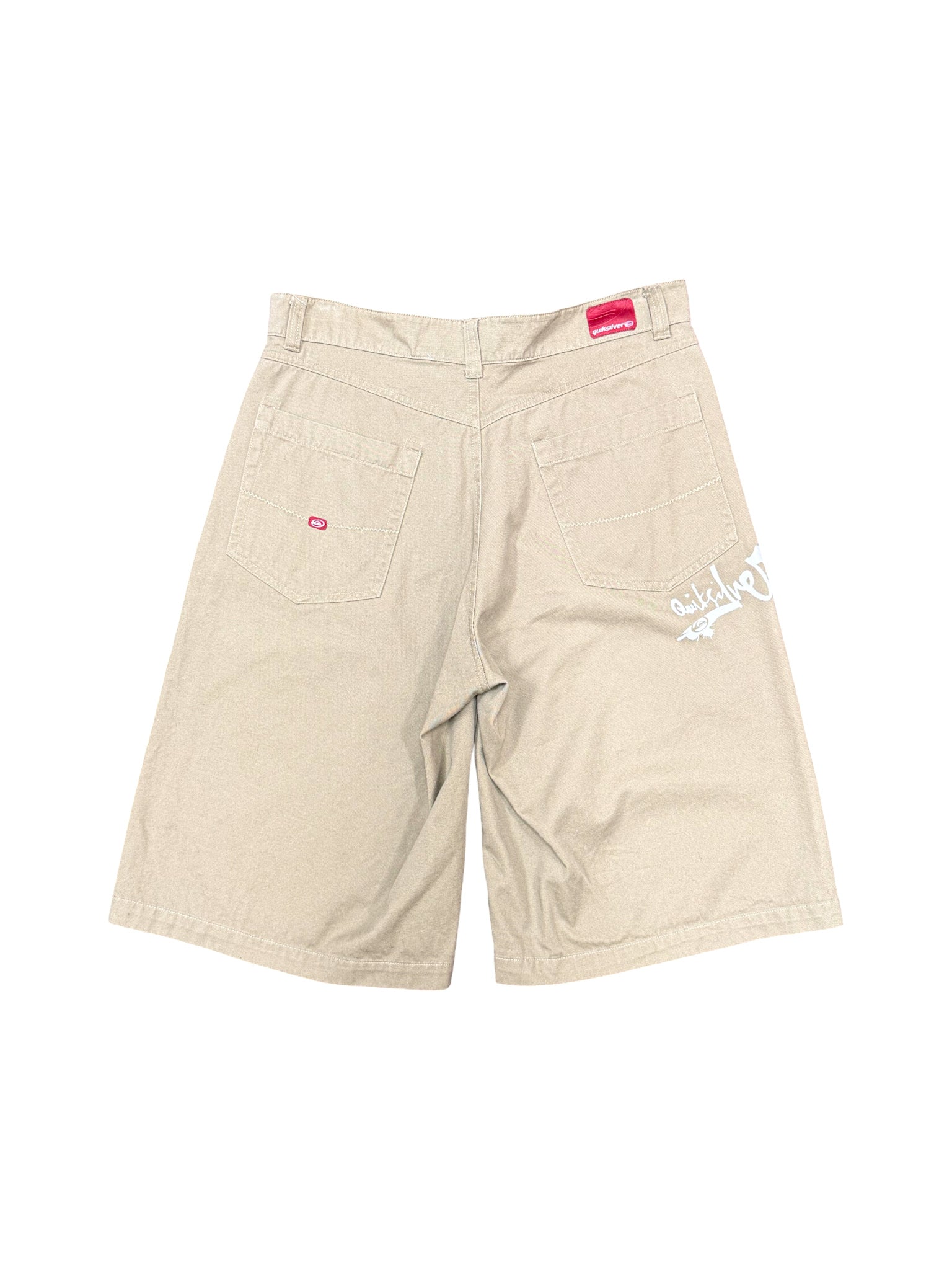 2000'S QUIKSILVER SPELL OUT SHORTS - 32