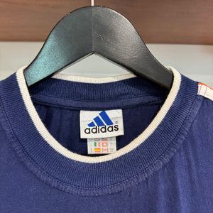 2000'S ADIDAS LOGO TWO-TONE TEE - L