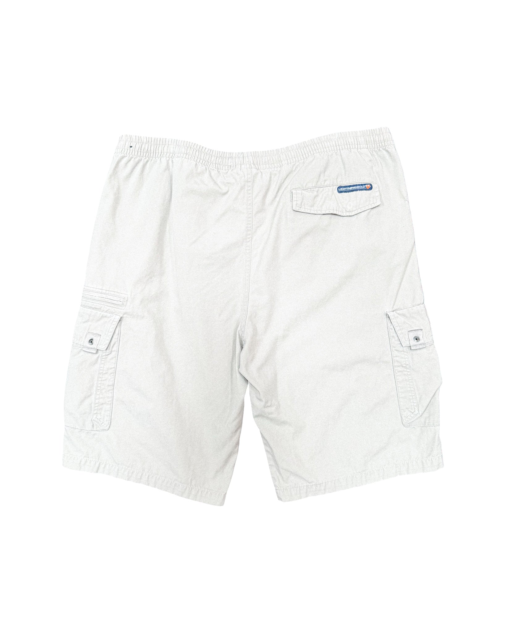 2000'S LIGHTNING BOLT 3/4 LENGTH CARGO SHORTS - 36/40